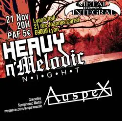 Auspex : Heavy'n'Melodic Night